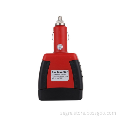 hot sales 150w car power inverter dc 12v to ac 220v mini car inverter with USB output